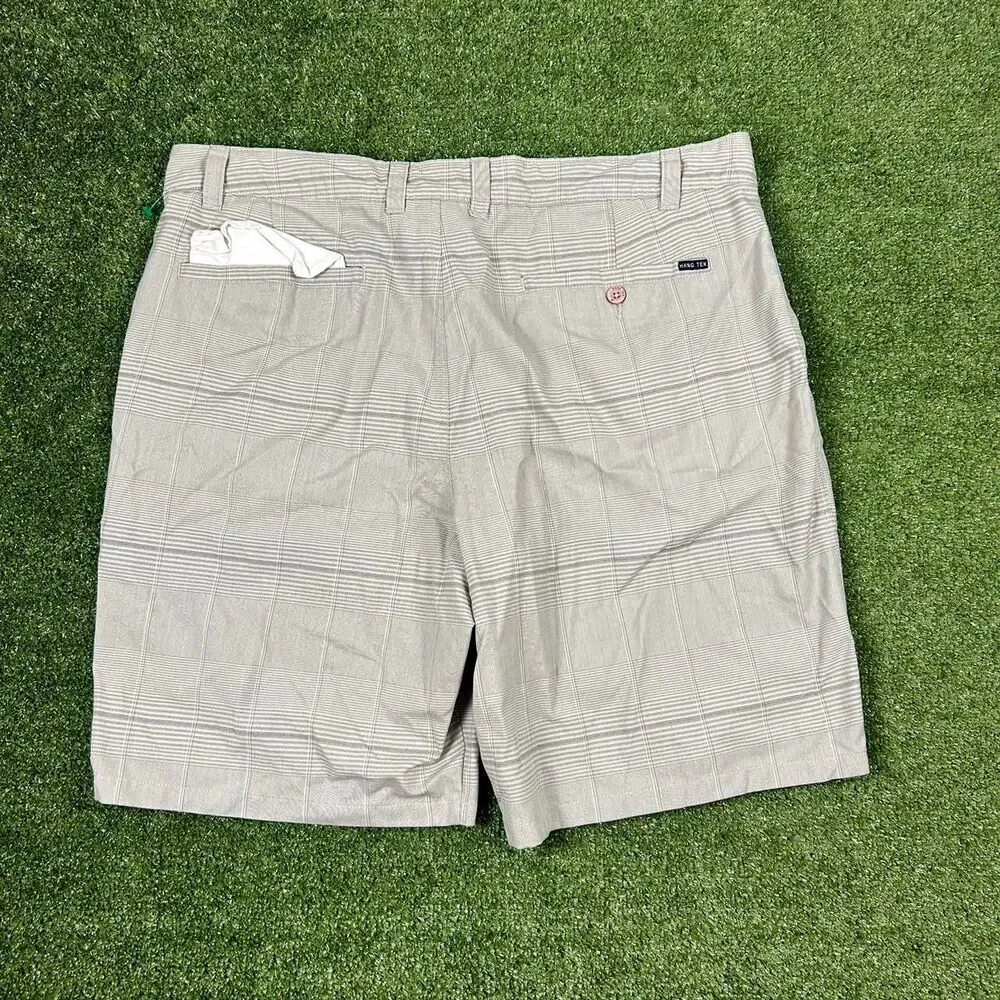 Hang-ten Men's Grey and Cream Shorts